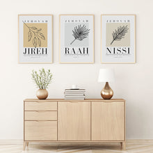 Christian Poster and Prints Modern Minimalist Bible Wall Art Pictures Abstract Leaves Flowers Canvas Painting Living Room Decor